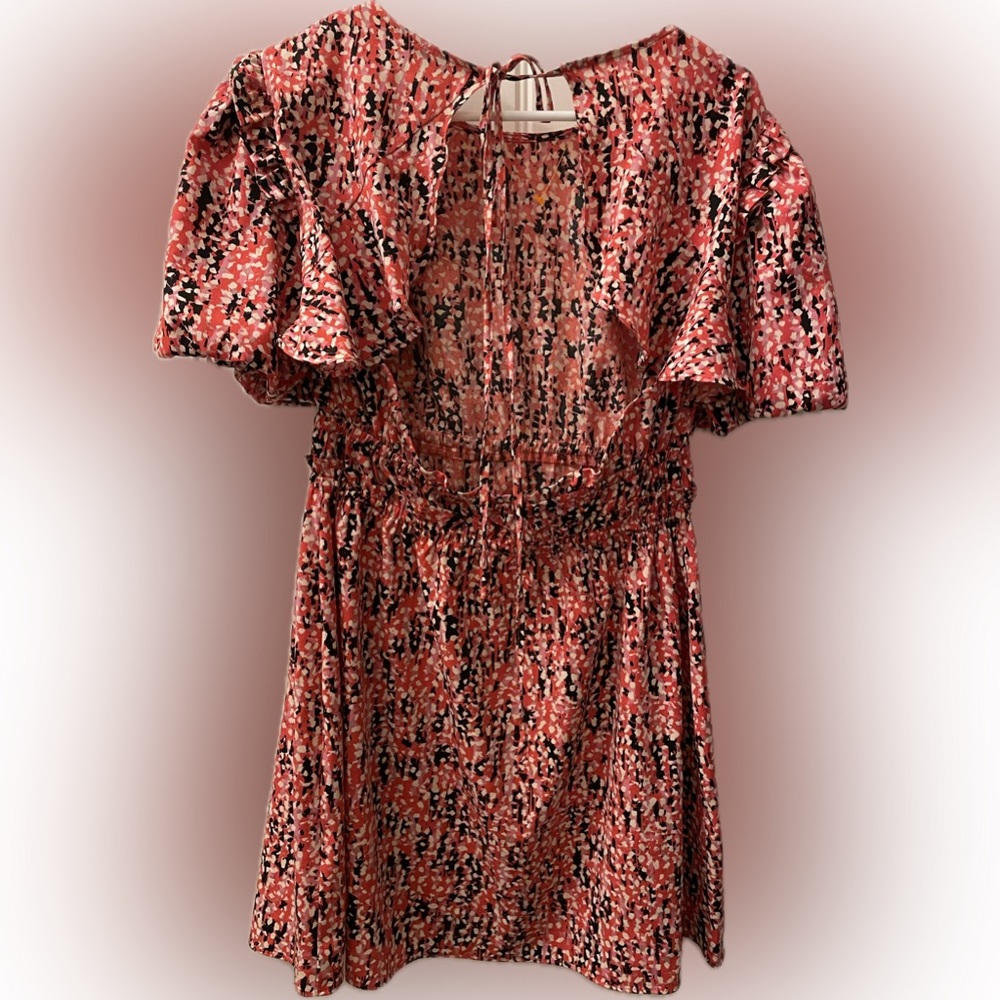 Topshop Backless Abstract Dress - Picture 5 of 9